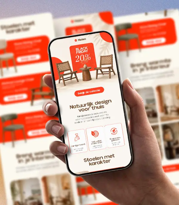Madero, Black Friday campagne emaildesign